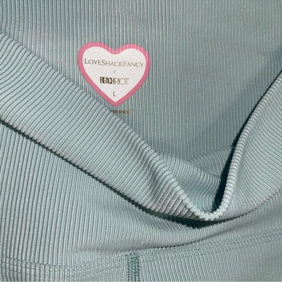 LoveShackFancy x Beach Riot Ribbed Set - Picture 3 of 3